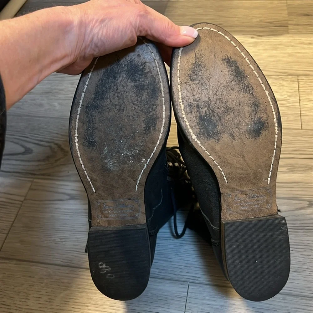 Sam Edelman New York Black Boots-Size 7